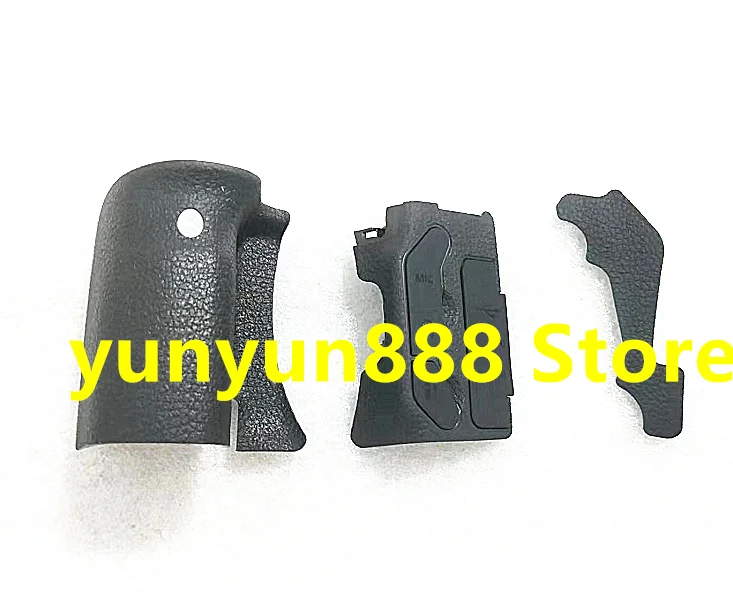 3 PCS New Original Body Rubber Set For Canon 90D Camera Replacement Part+ Tape