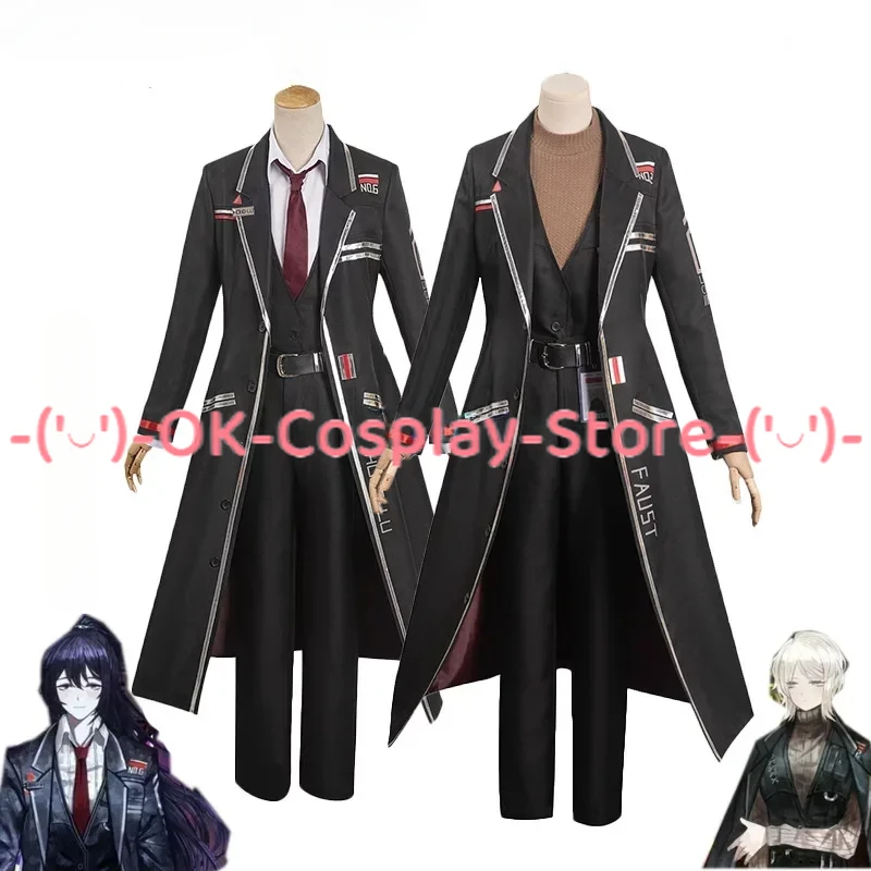 Hong Lu Faust Cosplay Costume Game Limbus Company Cosplay Party Suit Halloween Carnival Uniforms Anime Clothing Custom Made