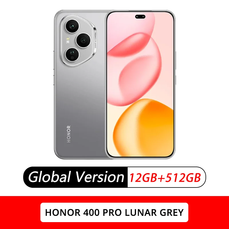 New HONOR 400 Pro Global Version 5G Smartphone 200MP Camera