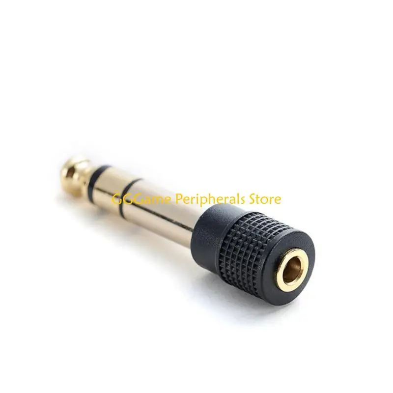 U55B 1/4'' Male to 1/8'' Female Stereo Headphone Adapter Connection Cable Upgraded