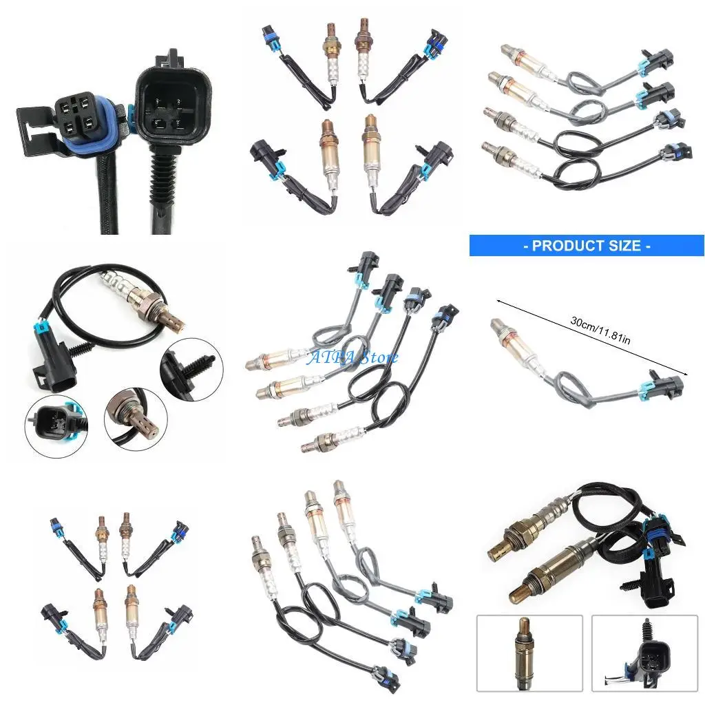 

U13C Высокоточный датчик кислорода. Жаропрочный металлический корпус оптимизирует соотношение воздуха и топлива 234-4112 для