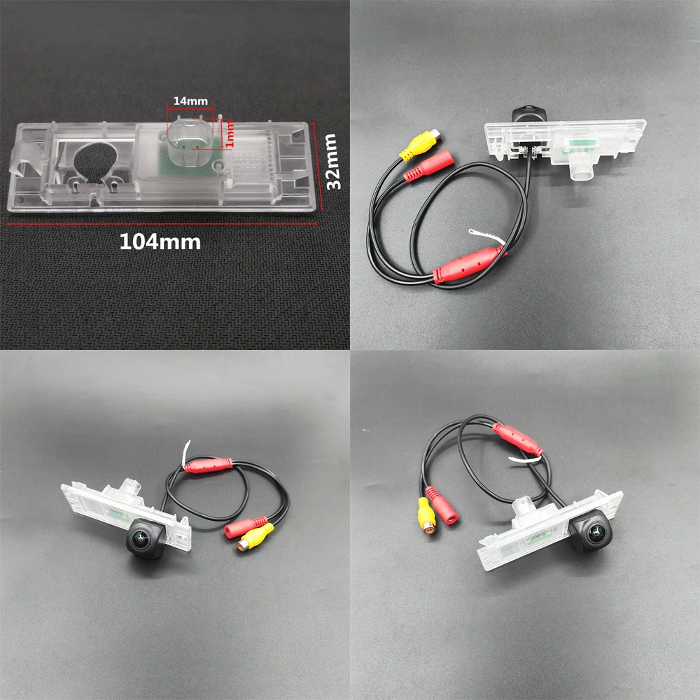 AHD 1080P Dynamische Trajektorien-Rückfahrkamera für BMW 1er 6er Serie F6 F12 F13 F20 F21 E63 E64 E81 E87 E85 E86 Auto AHD720P CVBS – Detail 3