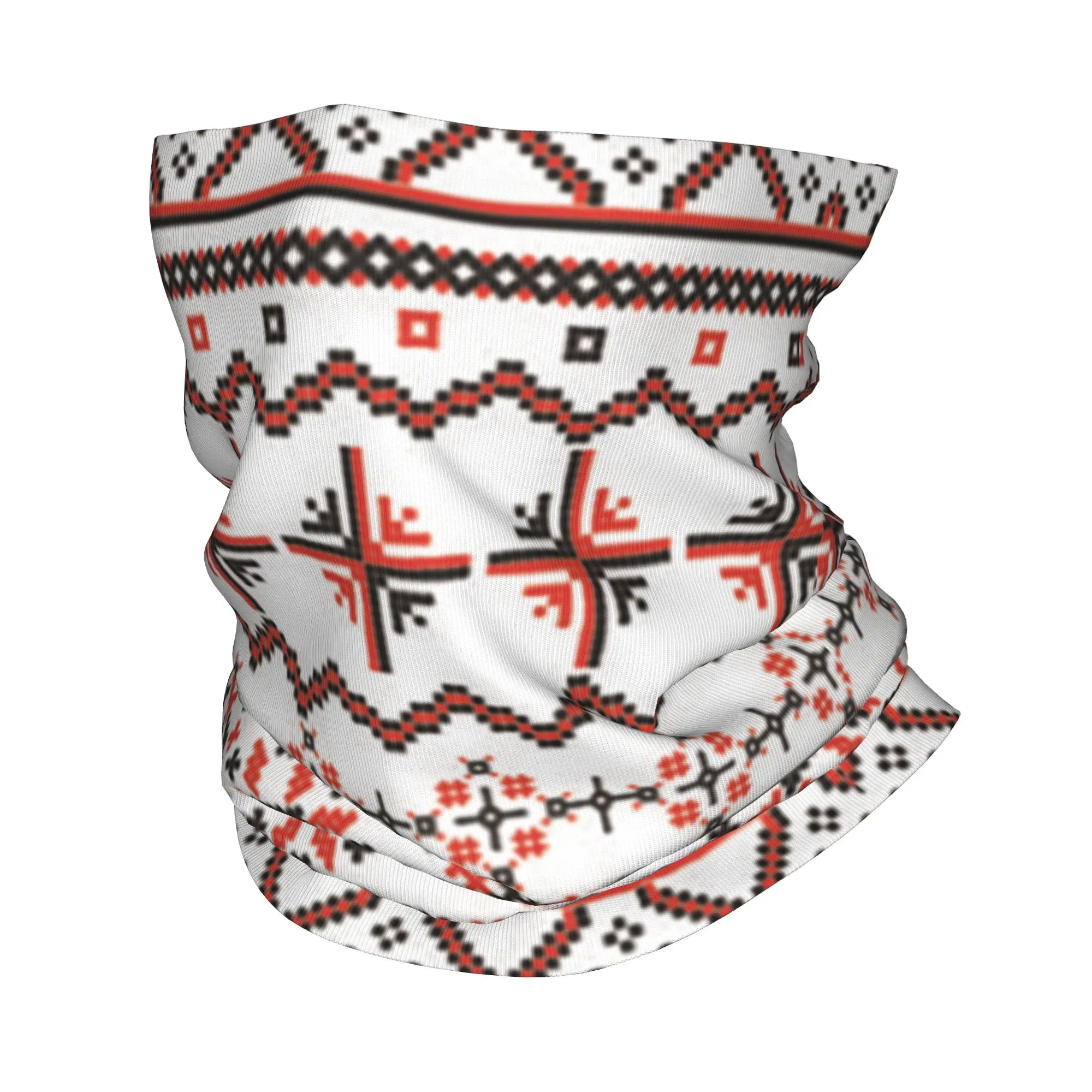 

Traditional ethnic patterns Bandana Neck Cover Printed Wrap Scarf Multi-use Headband Cycling Unisex Adult
