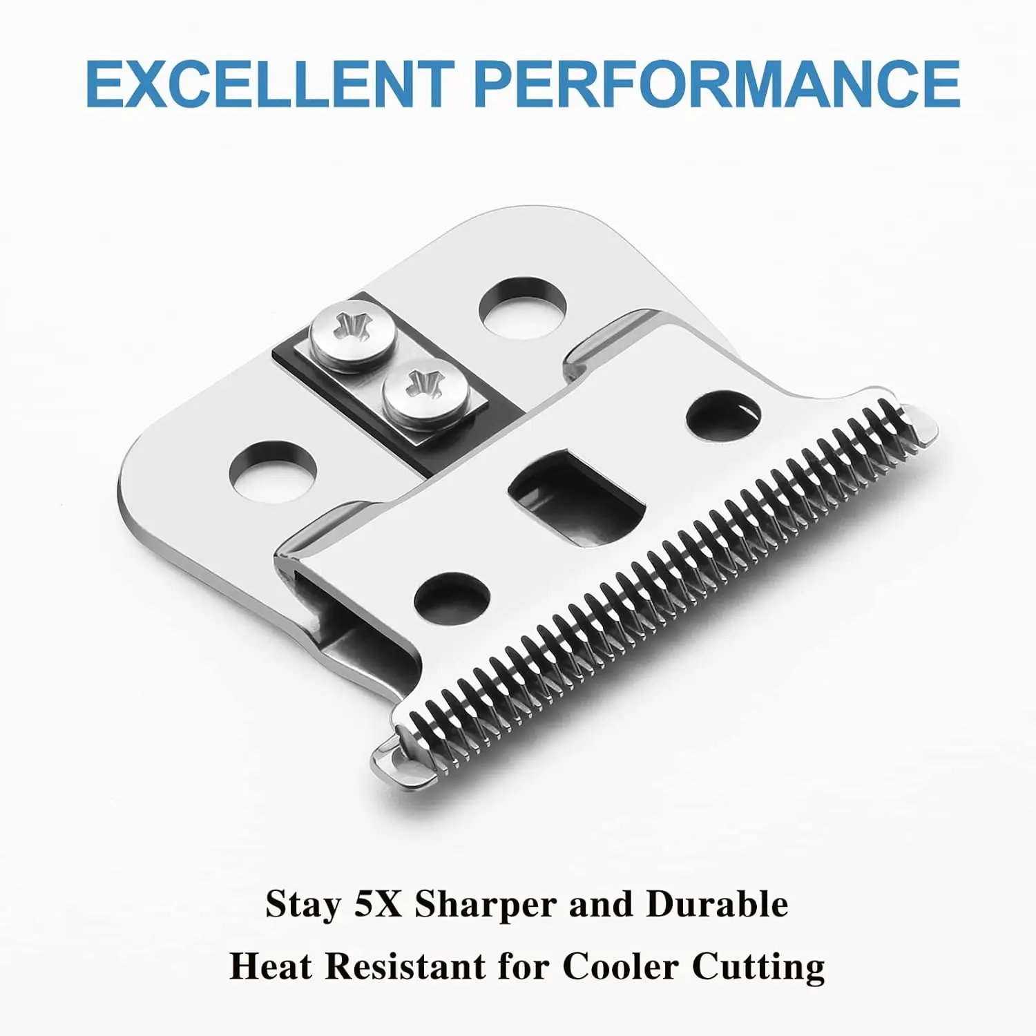 شفرة بديلة لـ Andis # 04710 # 04521 T outliners، Gtx، SL، SLS، Blackouts، ماكينة تشذيب خارجية لاسلكية/سلكية، فجوة صفر