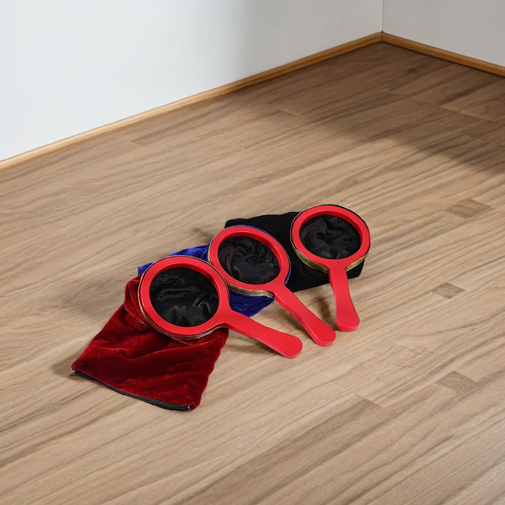 

3Pcs Appear Disappear Pouch Zipper Twisting Handle Stage Illusion Trick Prop Accessory Coloring Pillowcase for Kids