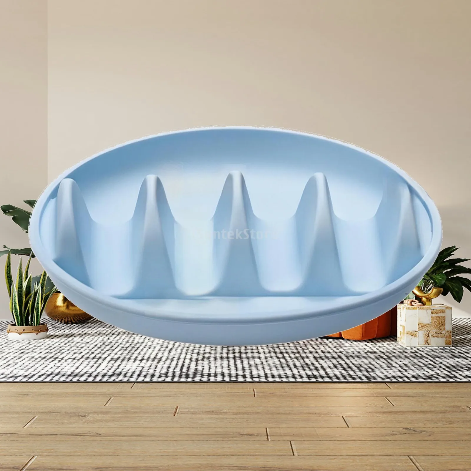 Silicone Taco Plates Holder Multi Slot Server Tray for 4 Hard or Soft Tacos Home Kitchen Appliance
