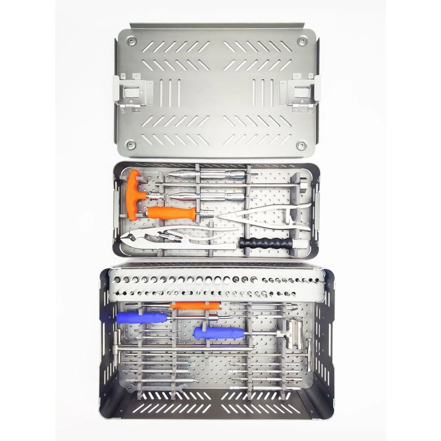 79pcs Orthopedic Instrument Set Intramedullary Nail Extractor Broken Screw Removal Tool Kit Internal Fixation Removal Set