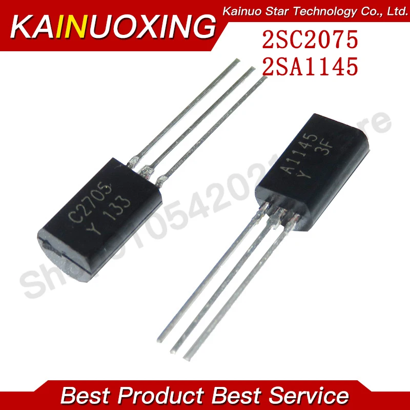 25pairs (25PCS A1145 + 25PS C2705 ) TO-92L 2SA1145 2SC2705 TO-92 new triode transistor