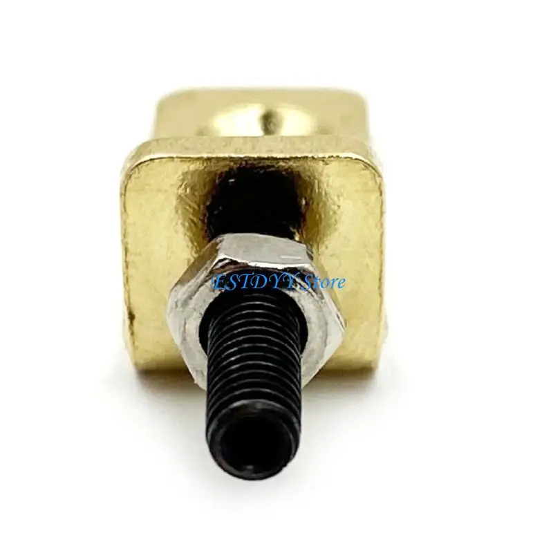 G6DE Electric Guitar Tremolo Bridge Stabilizer Replacement Brass Tremolo Stopper
