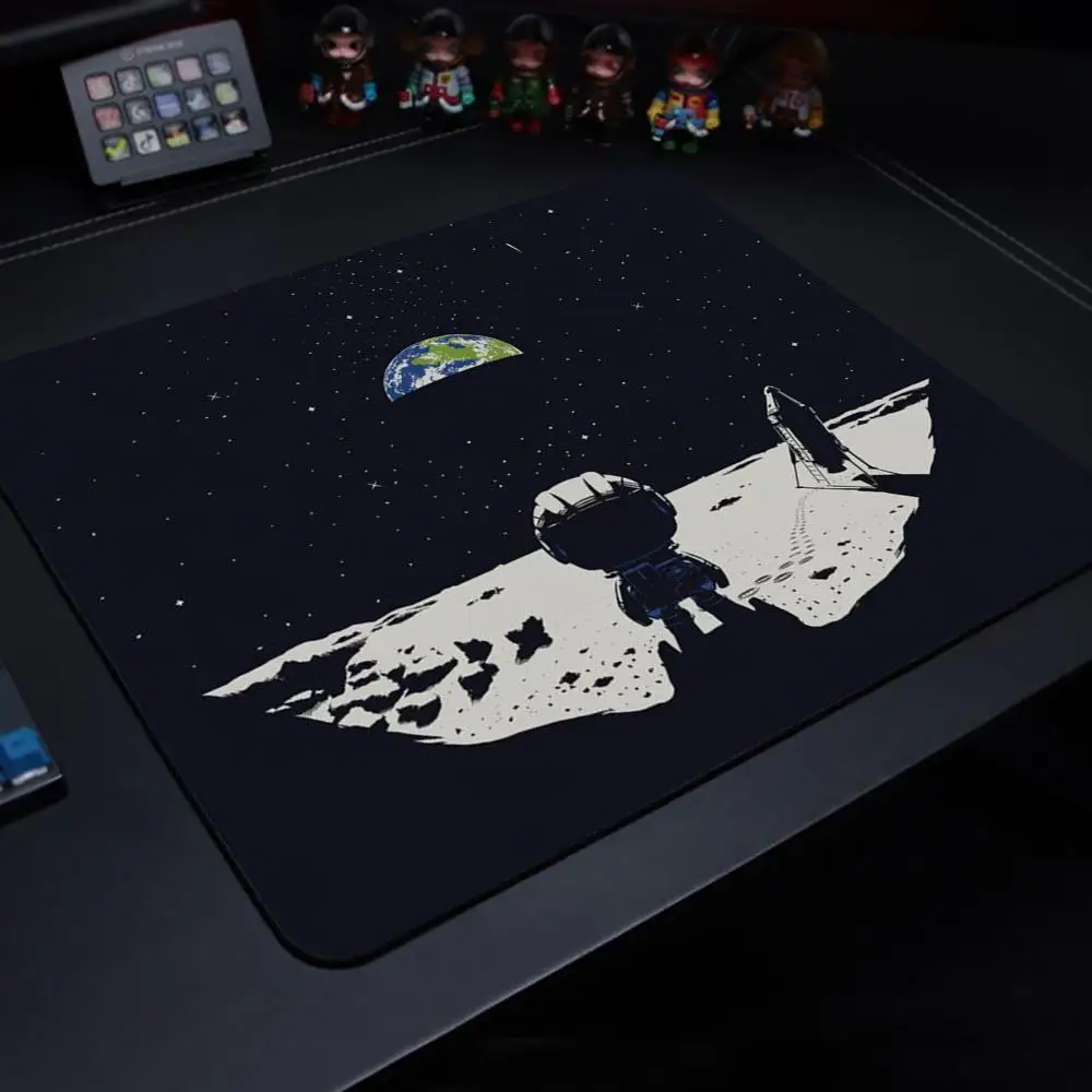 K-Kerbal S-Space P-Program Mouse Pad Mousepad Small Office Computer Desk Mat Table Keyboard Big Mouse Pad Laptop Cushion