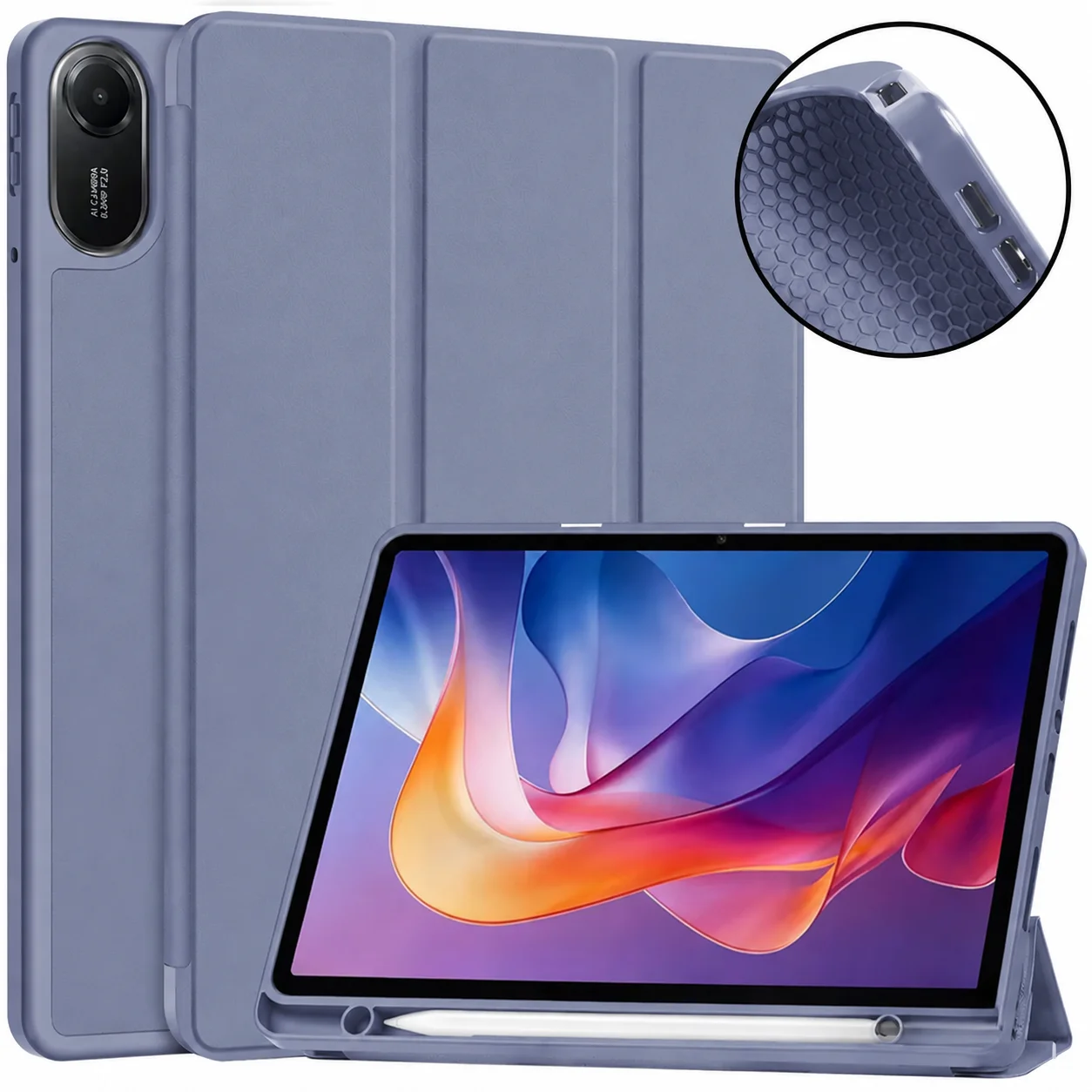 For Redmi Pad 2 9.7 Pad 2 SE 9.7 Case Smart Magnetic Cover Redmi Pad 2 Pro 12.1 Redmi pad 2 11 Inch With Pen Holder Slot Funda
