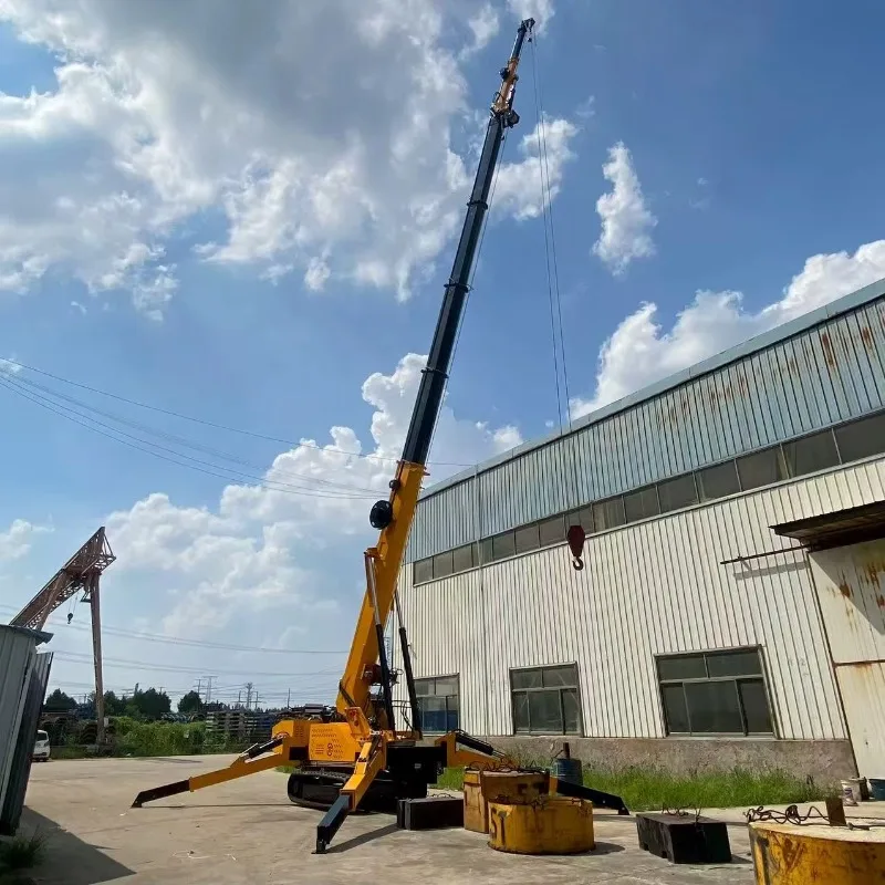 Spider Crane 10 tonnes avec Ce, Spider Crane haute performance avec télécommande