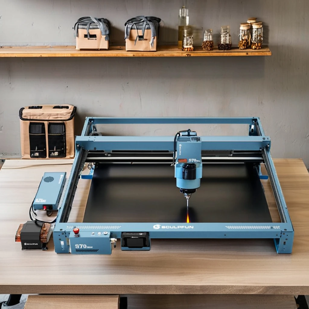 

S70 Max 70W High Power Wood Cutting DIY Cutter Laser Engraving Machine