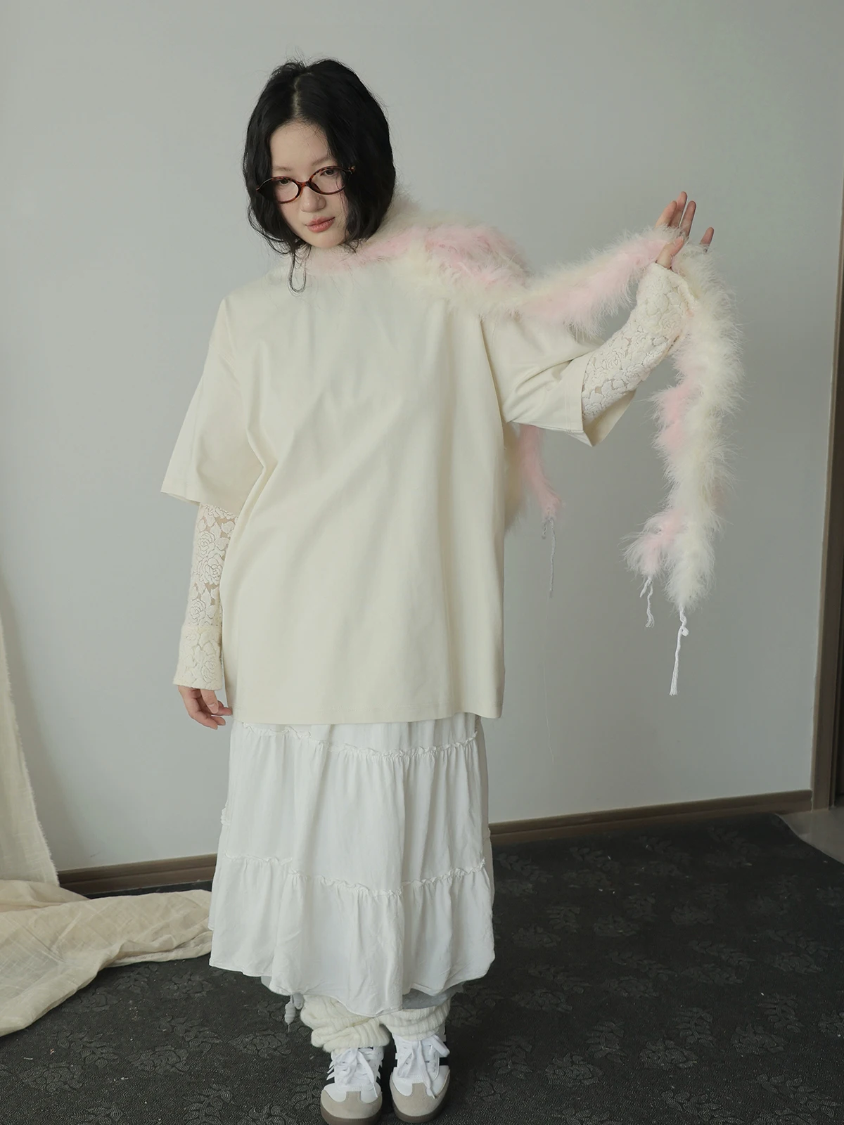 

Футболка JDL MODE весна-лето, женская повседневная дышащая универсальная модель с коротким рукавом, 100% хлопок