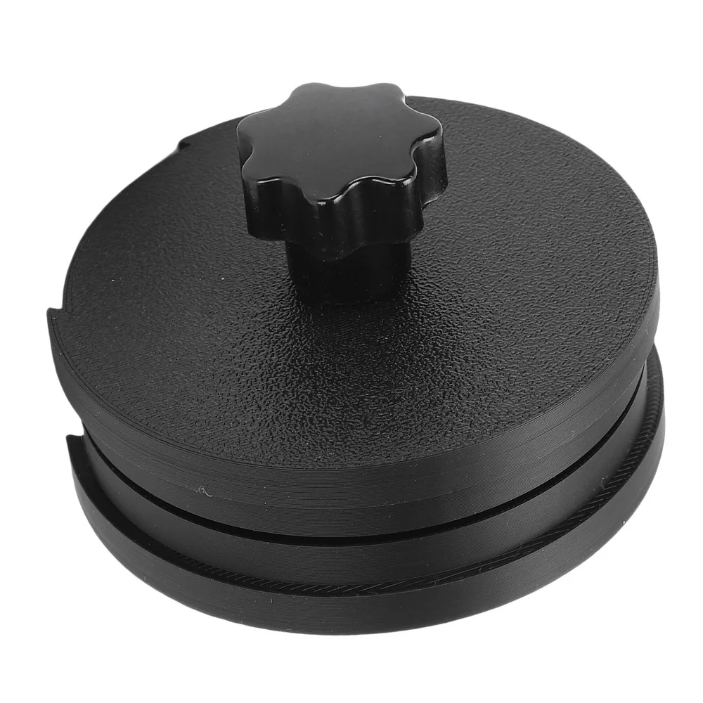 Adjustable Black Watch Band Polishing Jig PC Diameter 7cm Watchmaker Repair Tool Watch Strap Polishing Aid Home Workshop