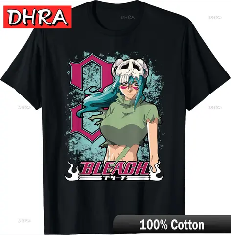 Camiseta con estampado gráfico de Ichigo Kurosaki de Anime Bleach, ropa informal japonesa, camisetas de manga corta de algodón, camiseta informal Unisex, ropa fresca