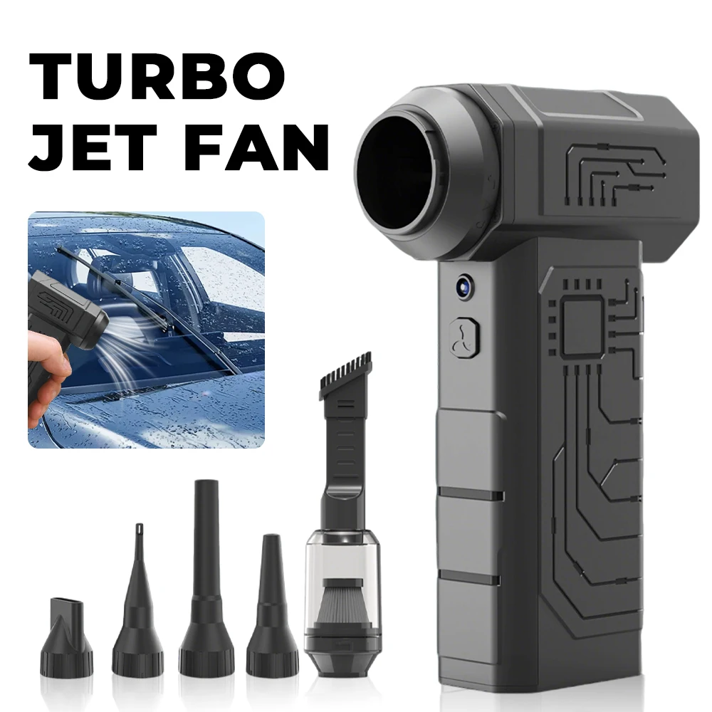 

G5 Blower Violent Fan 40MM Brushless Powerful Air Blower 52m/s Wind Speed Turbo Jet Fan 350G Thrust 300W High Speed Turbo Fan