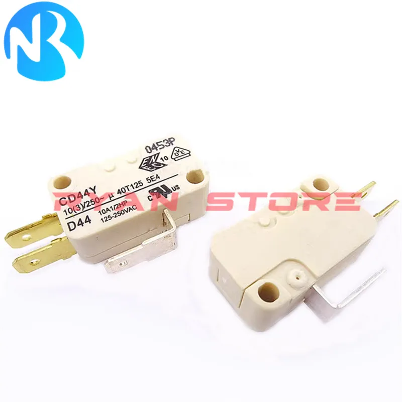 1PCS Cherry Micro Switch CD44Y 10A 125V 250AC D44Y D44 Normally Open And Normally Closed Switch 3Pin