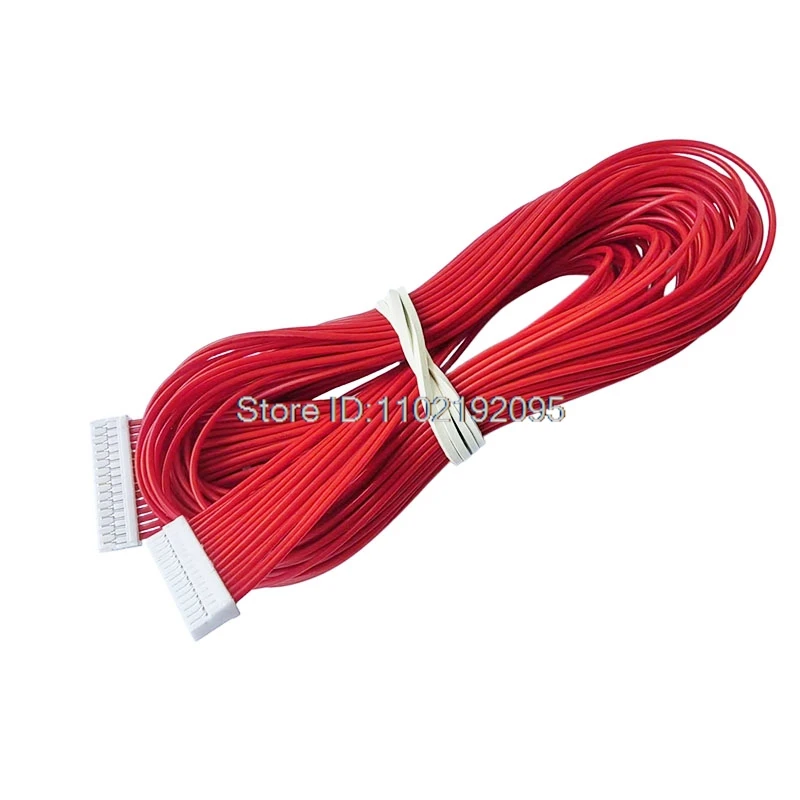 100CM 26AWG 15POS 1.25MM GH1.25 GH GHR-15V GHR-15V-S GH female Connector 752-1753 15 Way 1 Row Female Socket Cable Assemblies