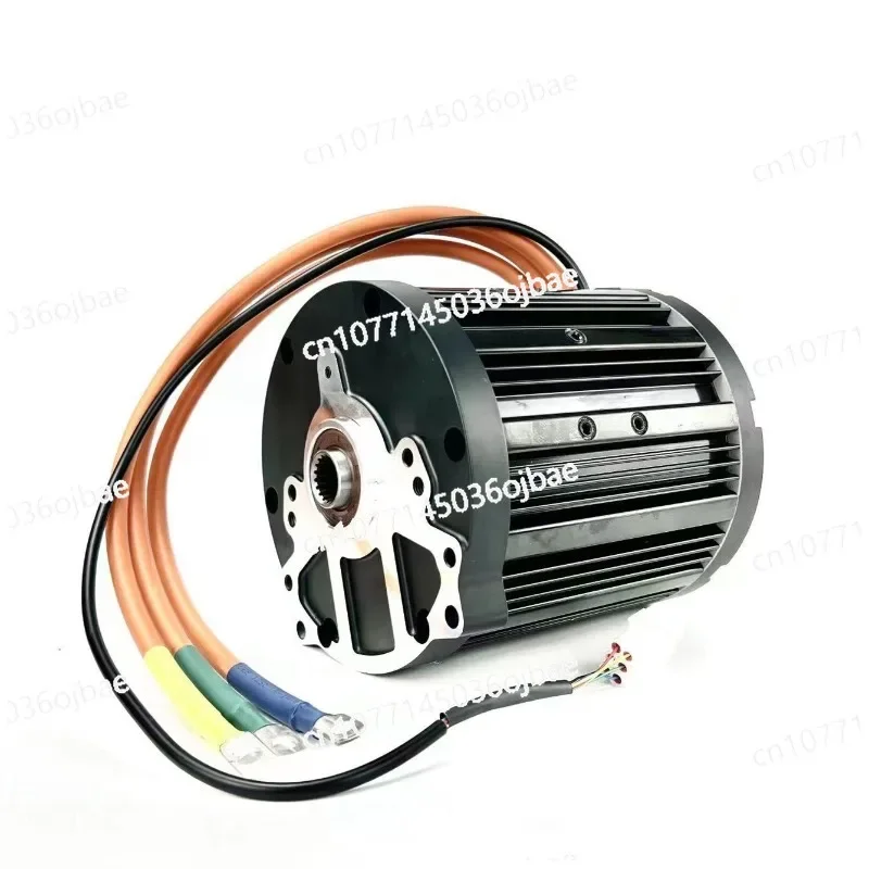 4000W Medium Drive Permanent Magnet Synchronous Motor with Maximum Speed of 6500RPM and Reduced Magnetic Flux of 138 90H 72V