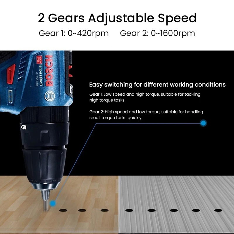 Bosch GSB 12V-30 Impact Drill Professional Cordless Electric Drill Multi-Function Electric Screwdriver Power Tool Only Machine