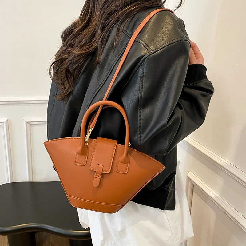 

2025 стильная женская кожаная сумка через плечо, сумка через плечо, сумка-мессенджер для повседневной носки