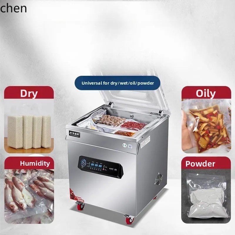 

HXL Vacuum Food Packaging Machine Automatic Commercial Sealing Machine for Fresh and Cooked Food