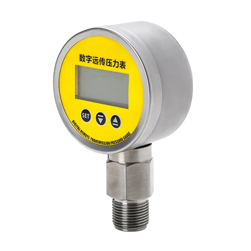 New -0.1~0 Mpa Digital Remote Transmission Pressure Gauge With RS485 Output