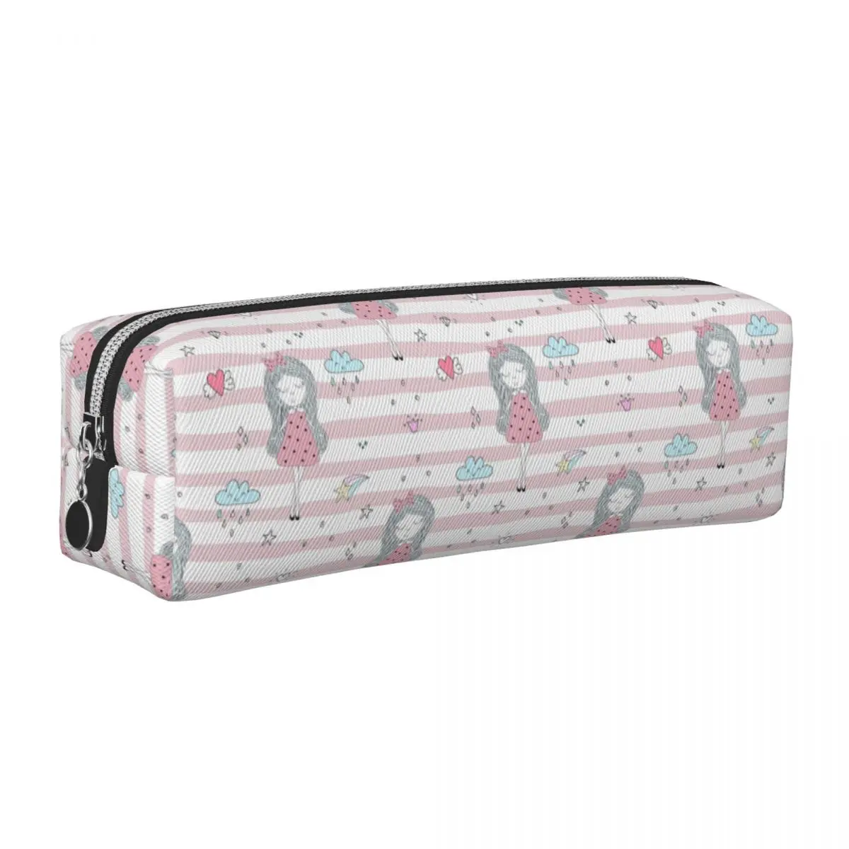 

Kawaii пеналы с балетным узором, модная мультяшная ручка, сумка для девочек и мальчиков, большая вместимость, офисные пеналы на молнии