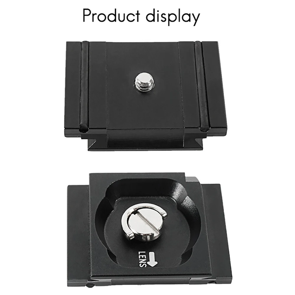 N82R 200PL-PRO Quick Release Cold Shoe Plate Mount Adapter for MH494-BH / MH496-BH Gimbal DSLR Camera Cage