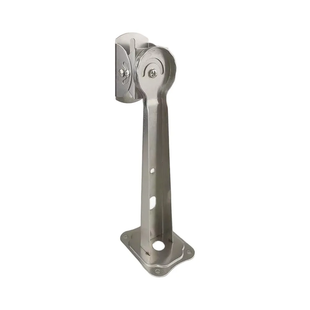 Stainless Steel Indoor Outdoor Camera Mount Wall Mounted for CCTV IP Cameras 360 Swivel 60 Tilt Neat Cable Routing