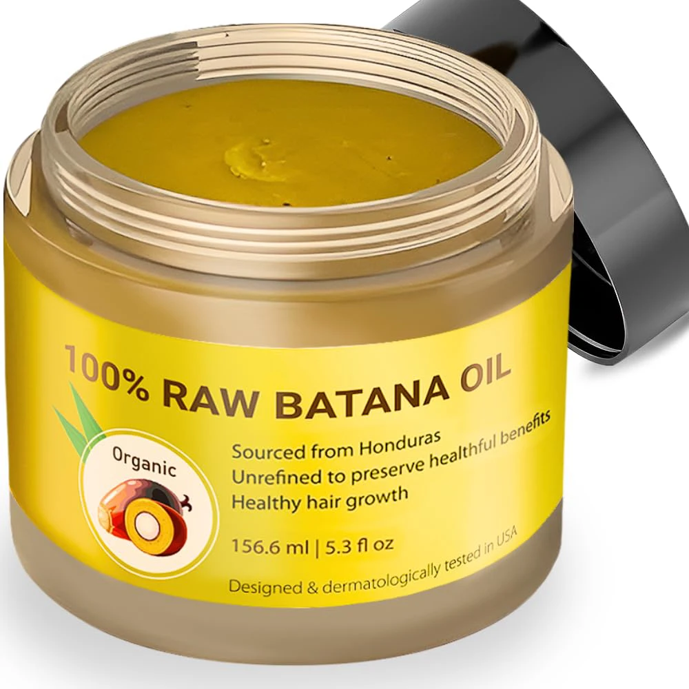 

156.6ml Organic Batana Oil for hair 100% Raw And Natural Batana Oil For Anti-Breakage Hairs