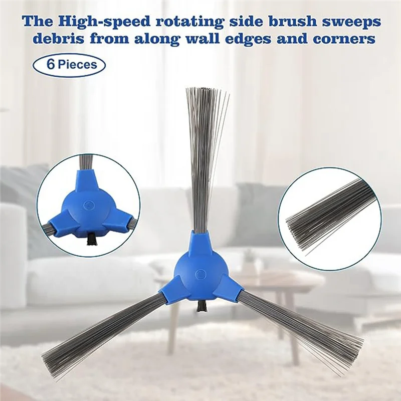 Abjs adequado para acessórios de vassoura escova lateral 11s robovac 30 filtro escova principal capa rolo escova