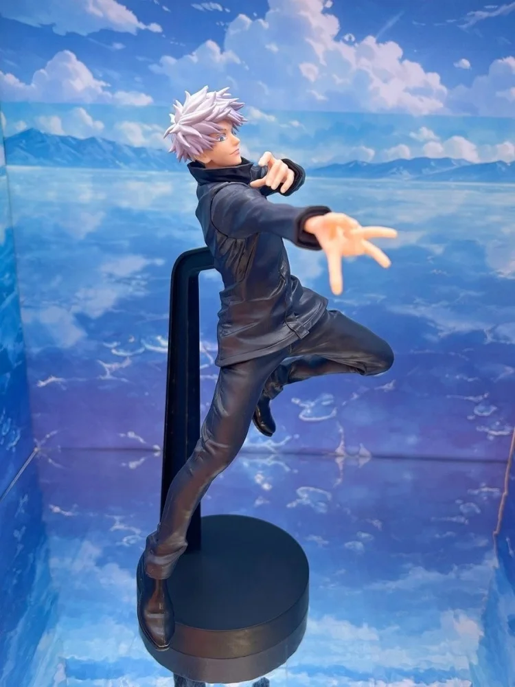 Original Banpresto Jujutsukaisen Satoru Gojo Gojō Satoru Jjtks Jujutsu Anime Figure Toys Action Figurine Pvc Model Collection