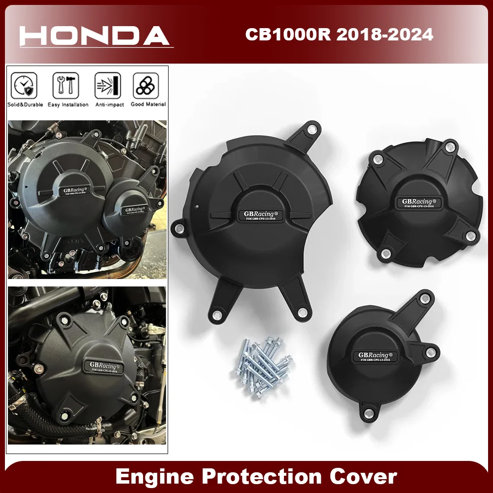 

GB Racing CB1000R CB1000 R 2018-2024 Motorcycle Engine Protect Cover For HONDA Body & Frames Clutch Pulse Protection Cover Parts