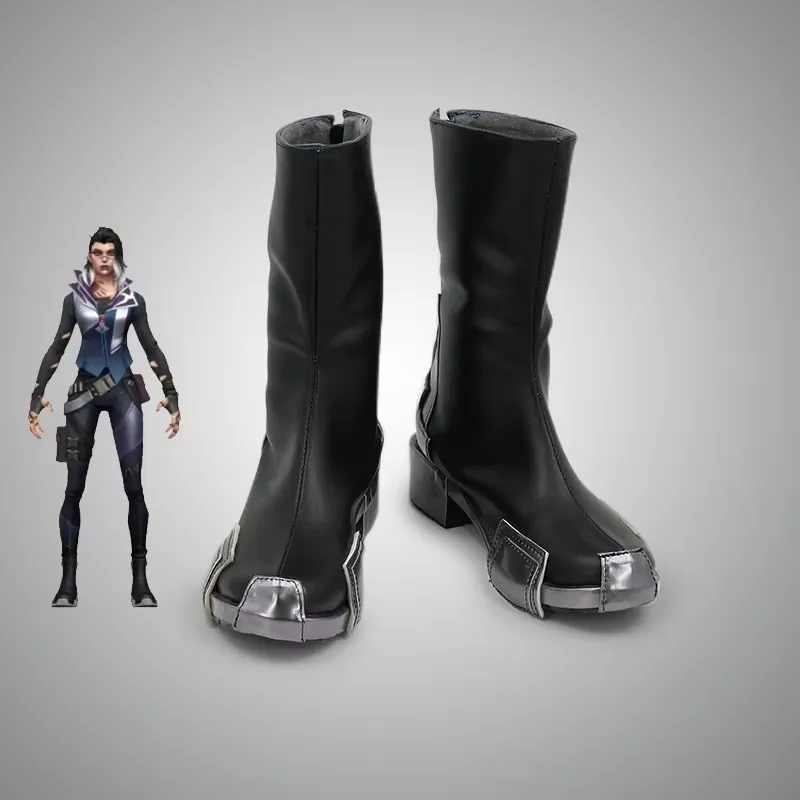 

Valorant Fade Shoes Game Cosplay Fade Accessories Props Halloween Carnival Cosplay Prop Boots