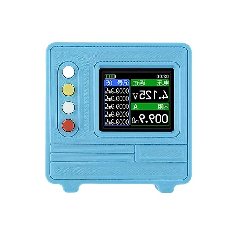 T19C AC 4-Wire 4056 Charge Module DC5V Voltage Internal Resistance Tester 1.77-Inch TFT Color Screen DIY Battery Test Meter