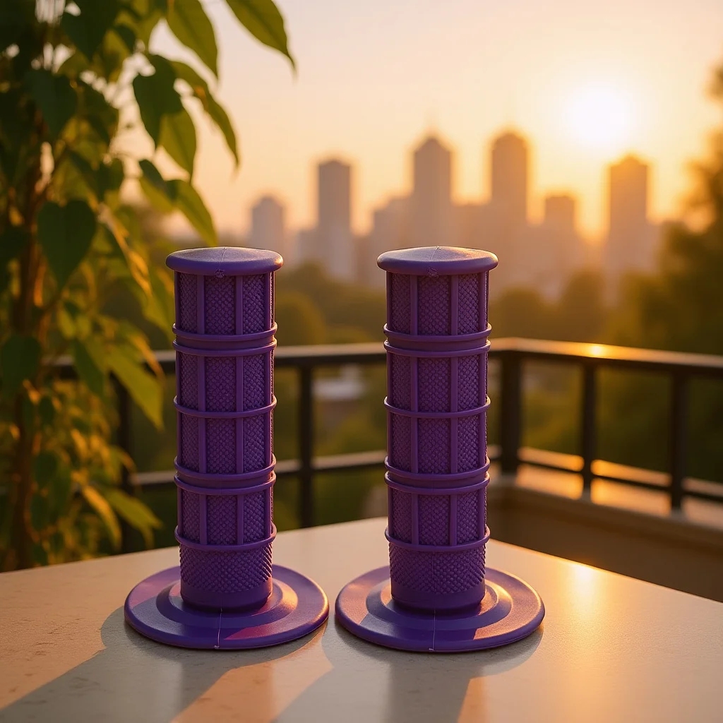 

2Pcs Motorcycle Handlebar Grips Atv Grips Soft Silicone Universal Fit Dirt Bike Scooter Handle Grip Comfort Anti-Slip Ride