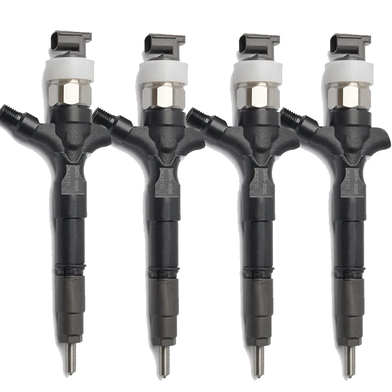 4PCS 23670-30300 Diesel Injection Nozzles Assy 2367030300 Fuel Injector Set 23670 30300 For Toyota HIACE HILUX 2.5D 2KD-FTV