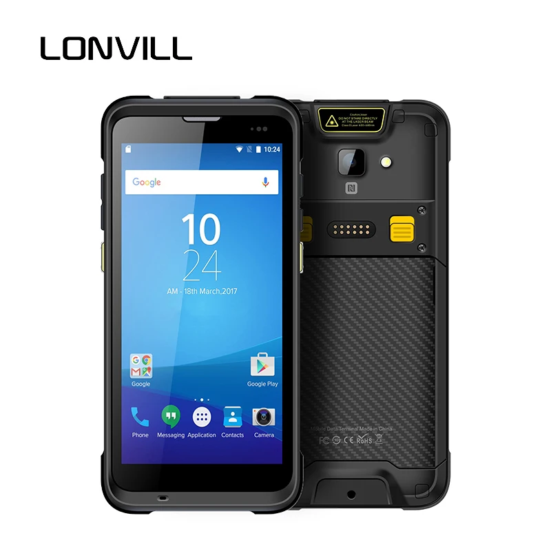 Scanner portátil do código de barras de LONVILL com PDA, OEM resistente do PC de Android PDA à prova de explosão