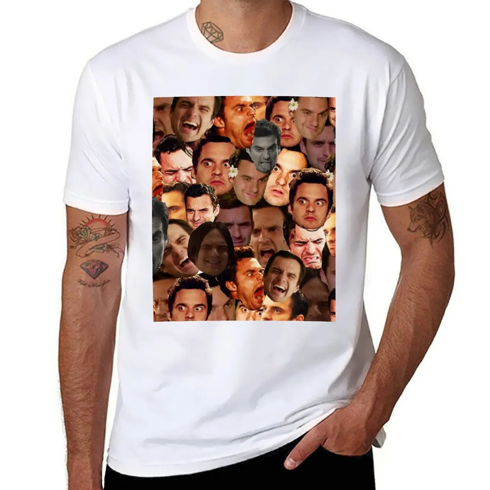

Nick Miller T-Shirt anime t shirts oversize graphic t shirts for man T-Shirt