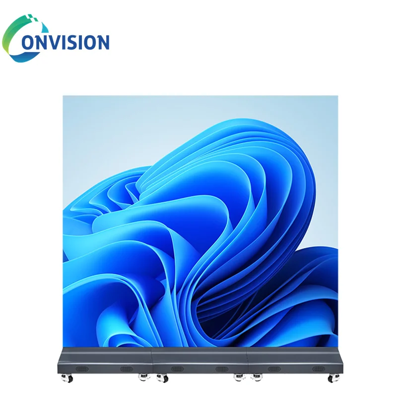 P2.5 Foldable LED Poster Custom Layout Outdoor Event Advertising Display Screen - view 3