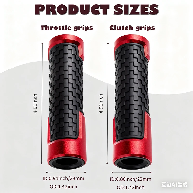 ل SYM كروزيم GTS 300 GTS 300i JOYMAX Z 125 250 300 MAXSYM 400i دراجة نارية قبضة الملحقات المقود موتو القبضات #2