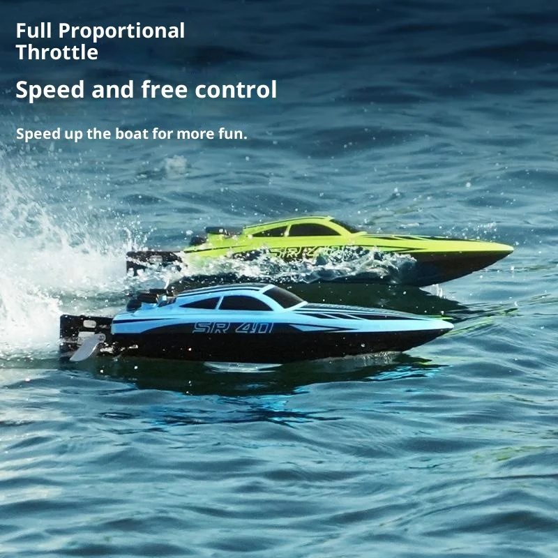 Orlans Rc المهنية عالية السرعة فرش السيارات التحكم عن بعد السفينة Arrobolt Sr40 نموذج المياه المبردة الكهربائية قارب سريع