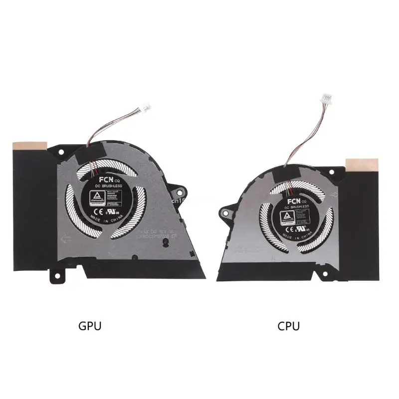 

Original CPU GPU Laptop Fan Cooling Fans For ASUS-ROG Zephyrus GA401 GA401Q GA401QM GA401QC Heatsink Radiator Dropship