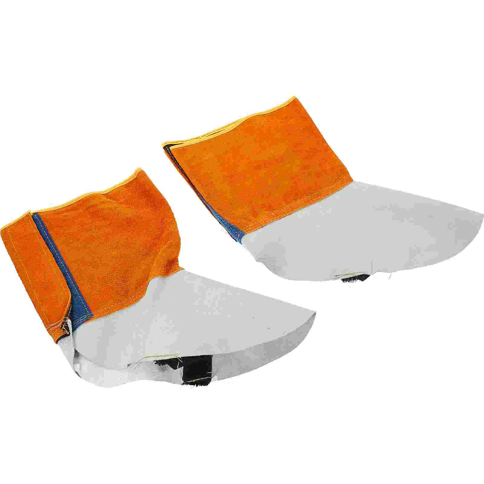 

Crepe Welding Foot Protection Sneakers Anti-scalding Shoe Cover Water Proof Orange