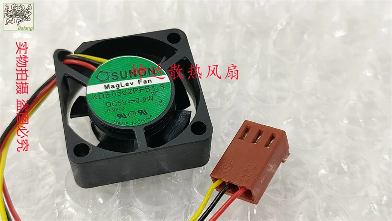 

Ltsf For SUNON KDE0502PFB1-8 DC 5V 0.8W 25x25x10mm 3-Wire Server Cooling Fan