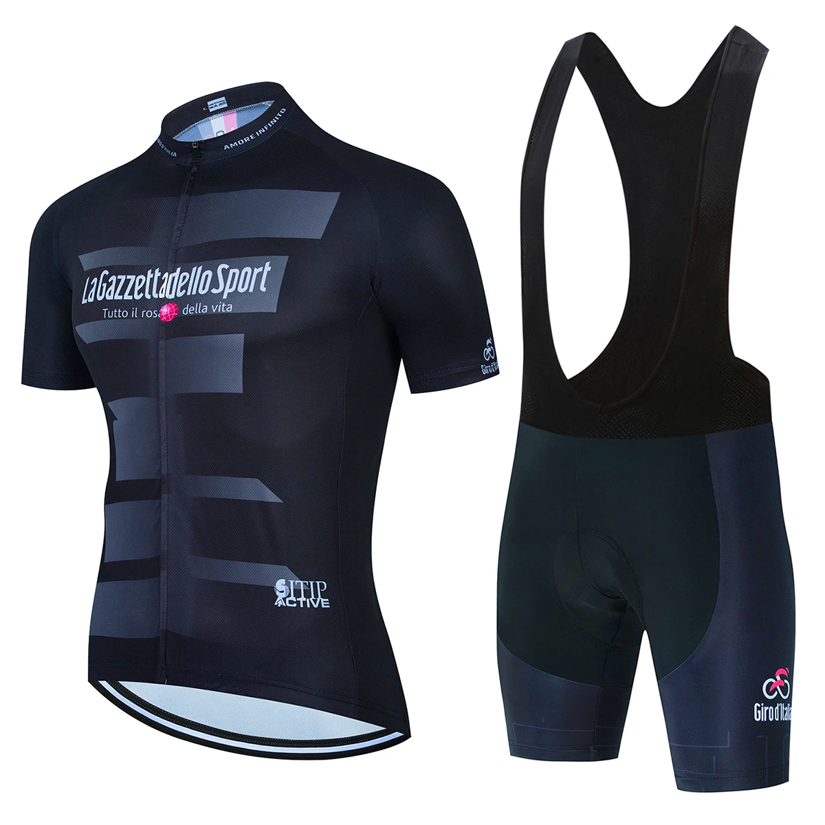 Tour de italia giro equipe conjuntos camisa de ciclismo dos homens roupas ciclismo verão manga curta terno da bicicleta roupas ropa ciclismo