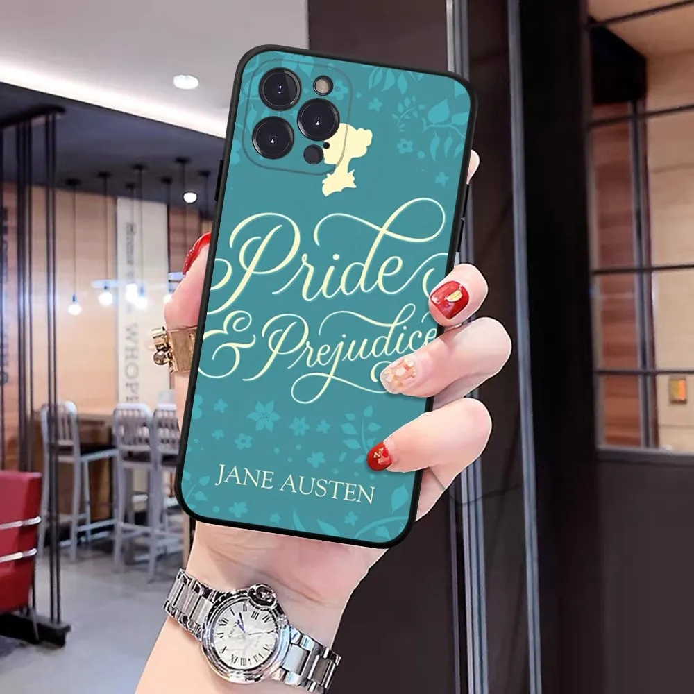 Pride And Prejudice Jane Austen Phone Case For iPhone 6 7 8 Plus 11 12 13 14 Pro SE 2020 MAX Mini X XS XR Back Funda Cover