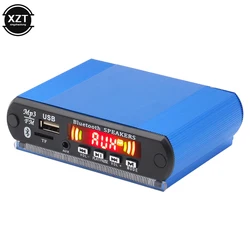 Bluetooth MP3 Decoder Board Module 12V USB TF FM Radio Module Wireless MP3 Player with Recording Function Car Kit